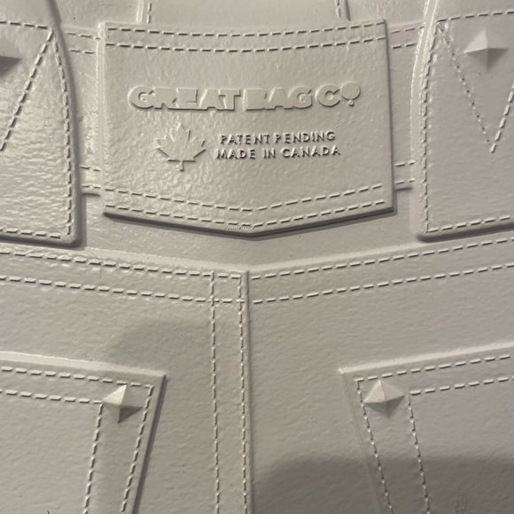 Robert Verdi Great Bag Co. Model M. White - Picture 3 of 7